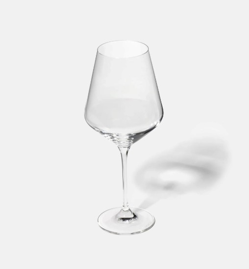 6 darabos vörösboros pohár készlet, kristályüveg, 550 ml, "Avant-Garde" - Krosno