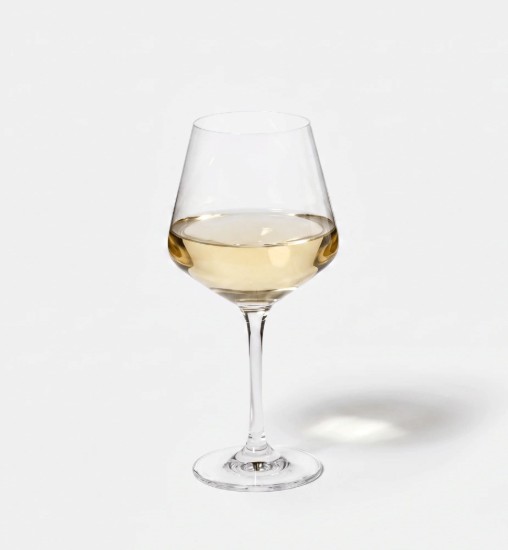 6 darabos Chardonnay borospohár készlet, kristályüvegből, 560 ml, "Avant-Garde" - Krosno