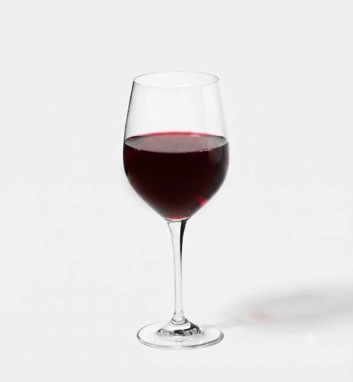 6 darabos "Harmony" vörösboros pohár készlet, kristályüveg, 530 ml - Krosno
