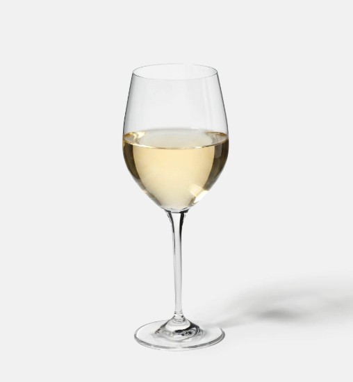 6 darabos "Harmony" fehérboros pohárkészlet, kristályüveg, 430 ml - Krosno