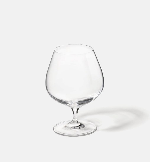 6 darabos konyakos pohár készlet, kristályüvegből, 550ml, "Harmony" - Krosno