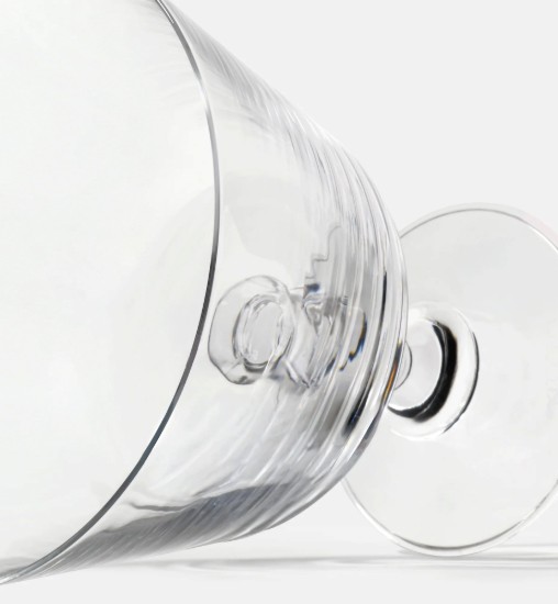 6 darabos fagylaltkehely készlet, kristályüvegből, 480 ml, "Krista" - Krosno