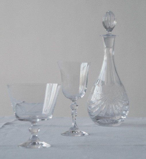 6 darabos fagylaltkehely készlet, kristályüvegből, 480 ml, "Krista" - Krosno