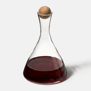 Kristályüvegből készült dekantáló, 1L, "Wine Connoisseur" - Krosno