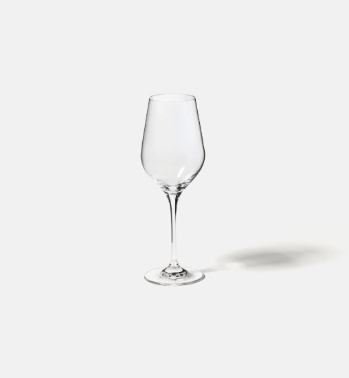 6 darabos fehérboros pohárkészlet, kristályüvegből, 340 ml, "Splendour" - Krosno
