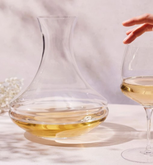 Boros dekanter kristályüvegből, 1,8L, "Inel" - Krosno