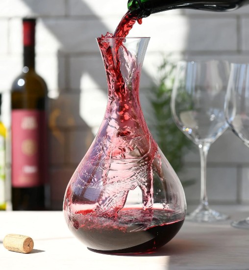 Boros dekanter kristályüvegből, 1,8L, "Harmony" - Krosno