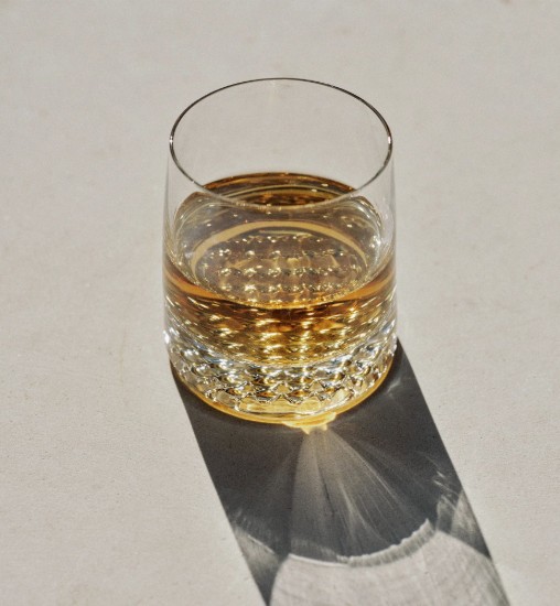 6 db whisky pohár készlet, kristályos üveg, 370 ml, "Fjord" - Krosno