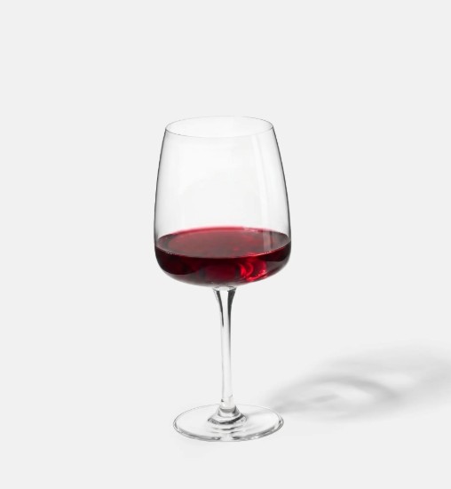4 darabos borospohár készlet, kristályüveg, 650 ml, "Modern" - Krosno