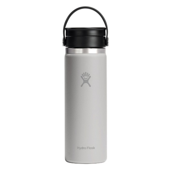 Hőszigetelt flakon, rozsdamentes acél, 590 ml, "Wide Sip", Birch - Hydro Flask
