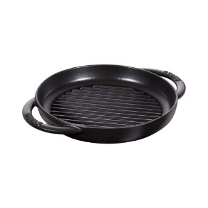 Grill serpenyő, 22 cm, Black - Staub